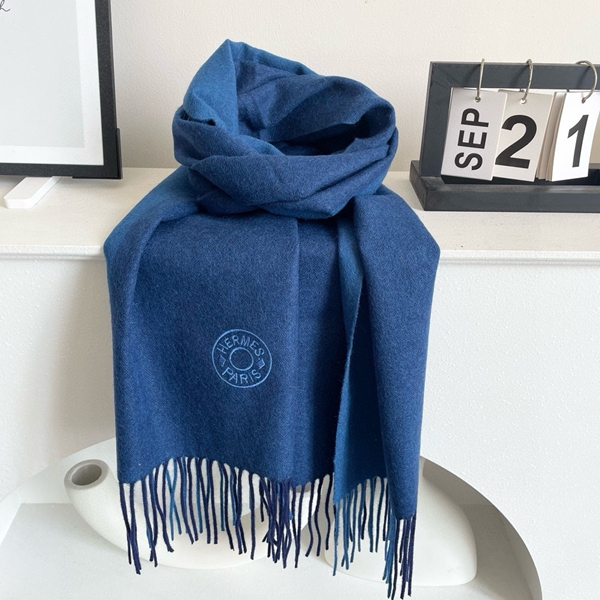 ブランドマフラー素材ディテール